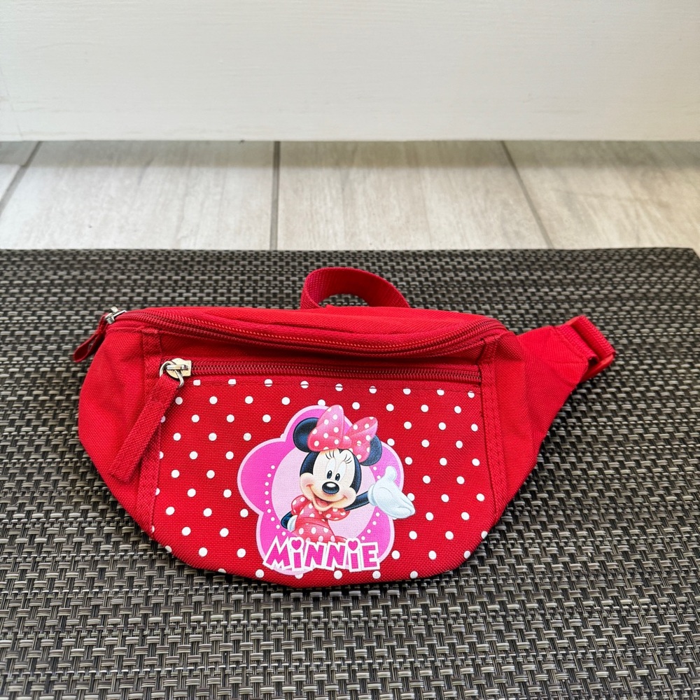 Disney Minnie Mouse Fanny Pack Red